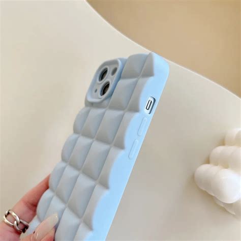 Simple Waffle Candy Rubber Silicone Soft Case – ATCASA