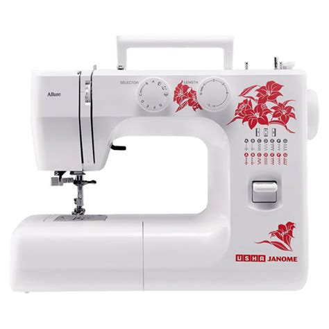Buy USHA Allure Delux Automatic Electric Sewing Machine (860 SPM ...