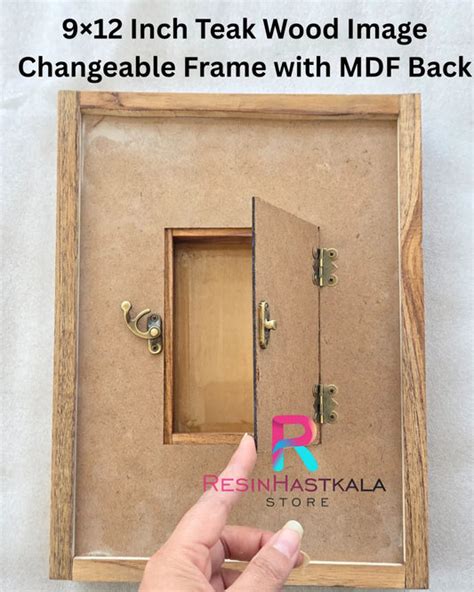 Teak Wooden/ Floting/ Varmala Preservation Frame – Resinhastkala Store