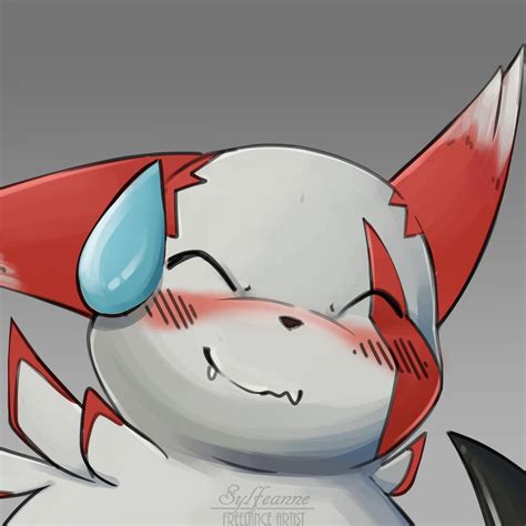 Got a awesome portrait and some reaction emojis for my zangoos oc Orion : r/MysteryDungeon
