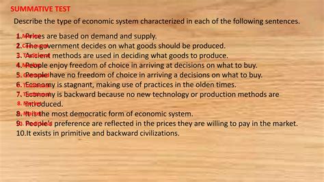 Introduction to applied economics part iv | PPTX