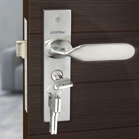Plantex Heavy Duty Door Lock - Main Door Lock Set with 3 Keys/Mortise ...