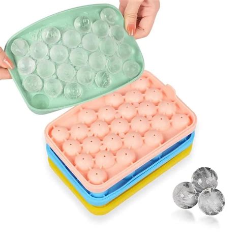 NATURALLY YOURS Silicone 25 Cavity ICE Ball Tray 190 X 130 X 25 MM