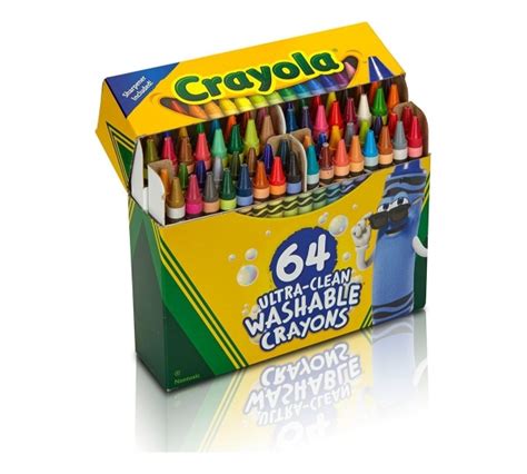 htconline.in| Crayola Ultra-Clean Washable Crayons Set of 64
