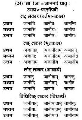 please kindly tell me dhatu roop of gya or - Brainly.in