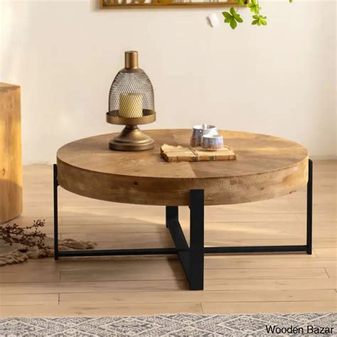 Jarrel Solid Wood Top Coffee Table and center table | Wooden Bazar