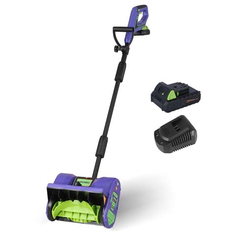 Snapklik.com : WEECONACO 20V Lithium-Ion Cordless Electric Snow Shovel ...