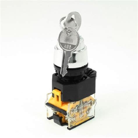 Alcoa PrimeOn/Off/On Three 3 Position Rotary Selector Key Lock Switch ...