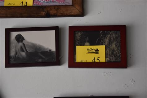 FRAMED PRINTS, PACIFIC ISLAND NUDES (2 PCS)