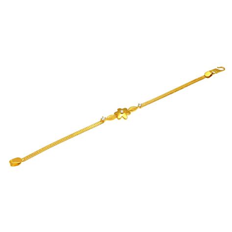 Joyalukkas 22k (916) Yellow Gold Charm Bracelet For Womens : Amazon.in ...