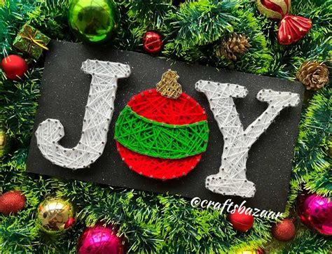 Christmas String Art - Best DIY Ideas for Festive Decoration – Craftsbazaar