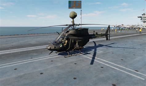 OH-58 Carrier Dark & Cold Start (Bundeswehr)