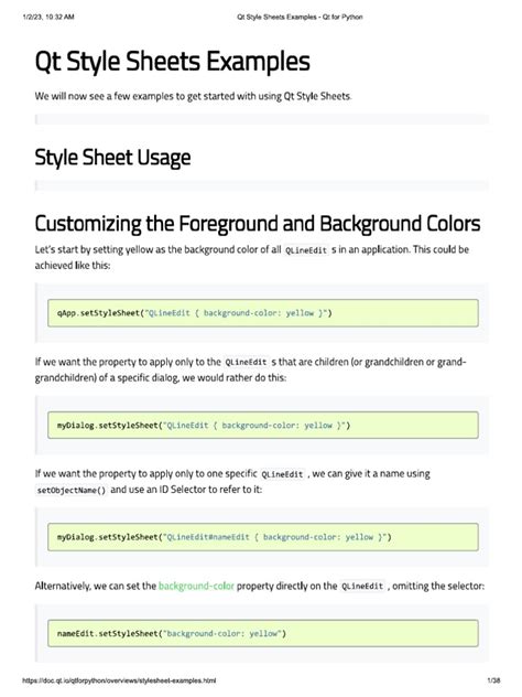 Image result for PyQt5 Style Sheet