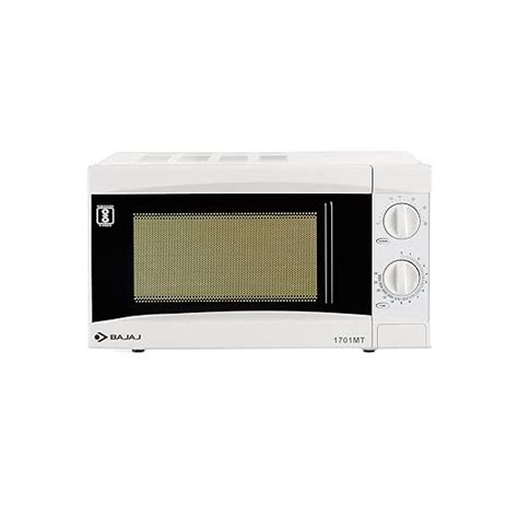 Bajaj 1701 MT 17L Solo Microwave Oven, White : Amazon.in: Home & Kitchen