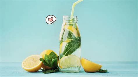 manfaat air infused lemon dan timun