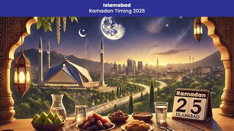Islamabad Ramadan Timings 2025 Calendar - Today Sehri and Iftar ...