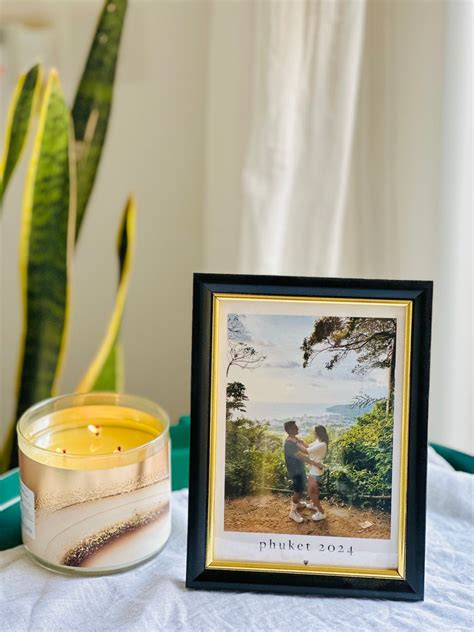 Personalized Photo Frames - MDF Wood - Lemonade - Captured In Time - 8 ...