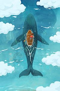 鲸鱼幻想插画插画图片下载-正版图片400083063-摄图网
