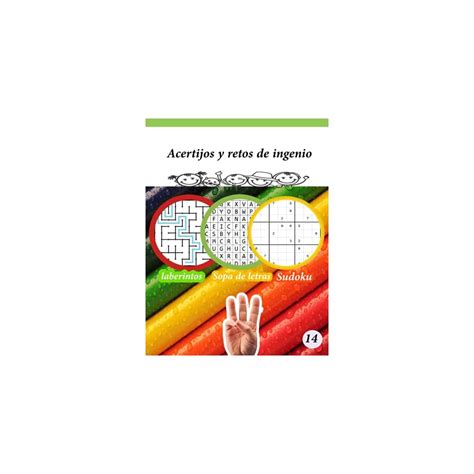 Buy Acertijos y retos de ingenio: Sopa de letras -Sudoku -laberintos ...