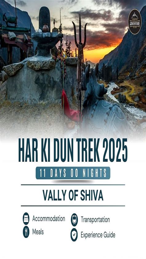 Har Ki Dun Trek 2025 - Book Tickets on Mepass