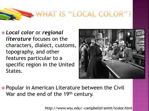 Image result for Local Color Definition