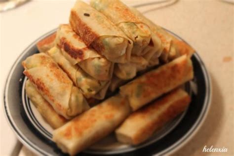 Image result for Pan Fried Spring Rolls