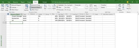 Image result for Microsoft Project Resources Tutorial