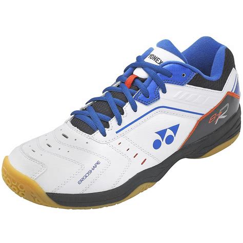 Yonex SHB 87R Badminton Shoes, UK 10 (Blue/White) : Amazon.in: Shoes ...