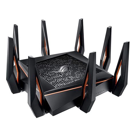 ASUS GT-AX11000 ROG Rapture Router (Black) AX11000 Tri-Band WiFi 6 ...