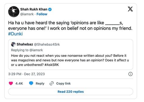 Shah Rukh Khan Never Fails To Amaze Us With His Replies! Fan Asks His ...