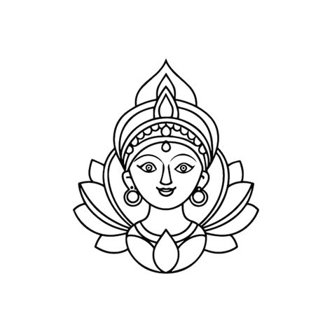 Dhanteras line art vector design | Premium AI-generated vector