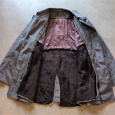 "Grey Color Lined Soutien Collar Coat" | NER ネル 下北沢 古着屋 vintage junk ...
