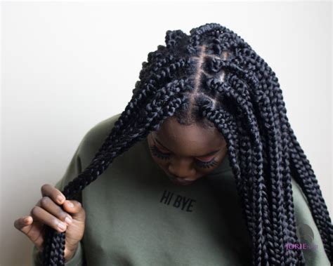 Box Braids Crochet Method Tutorial 的图像结果