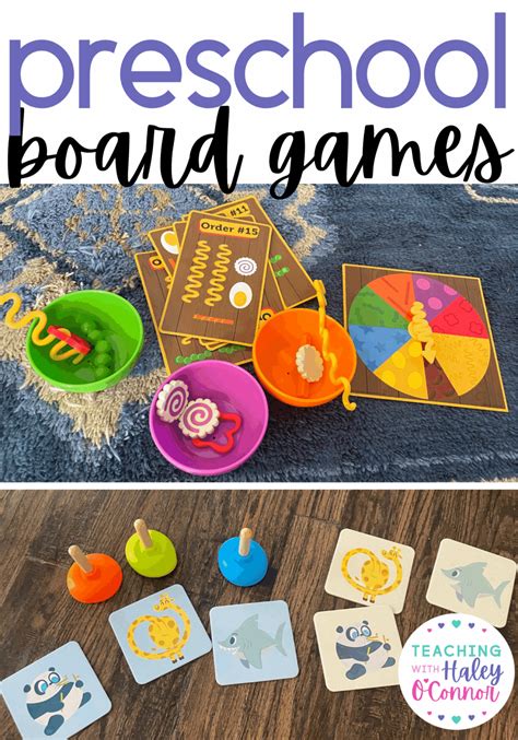 Board Games Preschool - Preschool Pages