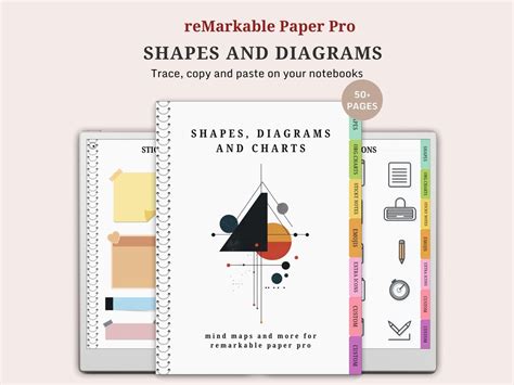 Buy Shapes and Diagrams for Remarkable Paper Pro Journal Templates ...