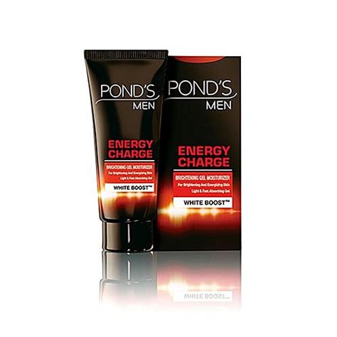 Buy Ponds Men Brightening Gel Moisturizer Energy Charge 40 Gm Online at ...