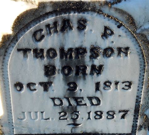 Charles P. Thompson (1813-1887) - Find a Grave Memorial