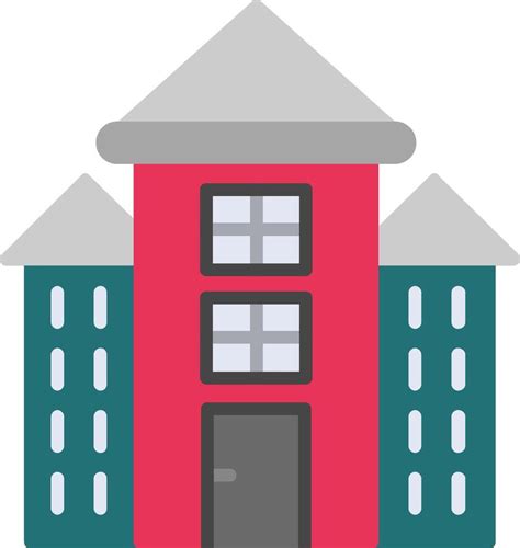 Flat Icon Building 的图像结果