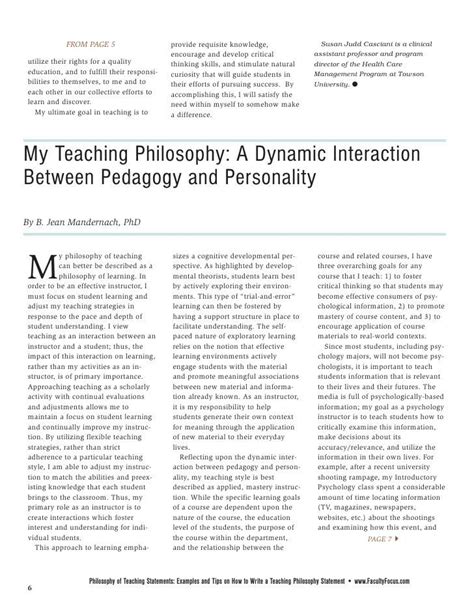 Philosophy Statement Examples 的图像结果