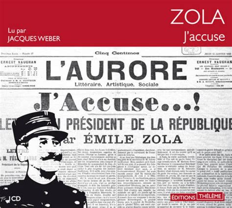 J'accuse ! (French Edition) Audio CD : Emile Zola: Amazon.in: Books