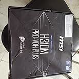 Amazon.in: Buy MSI H310M DDR4 PRO-VDH Plus for 9th Gen / 8th Gen Intel ...