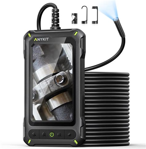 Anykit Borescope Inspection Camera With Light, 4.3" HD Screen ...