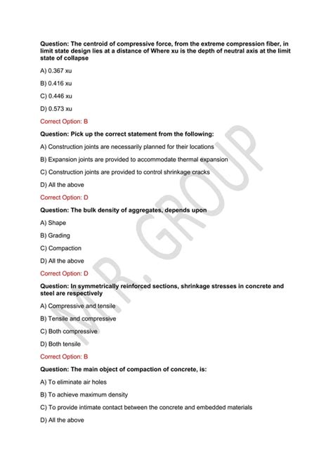 Image result for Civil Engineering Question Answer