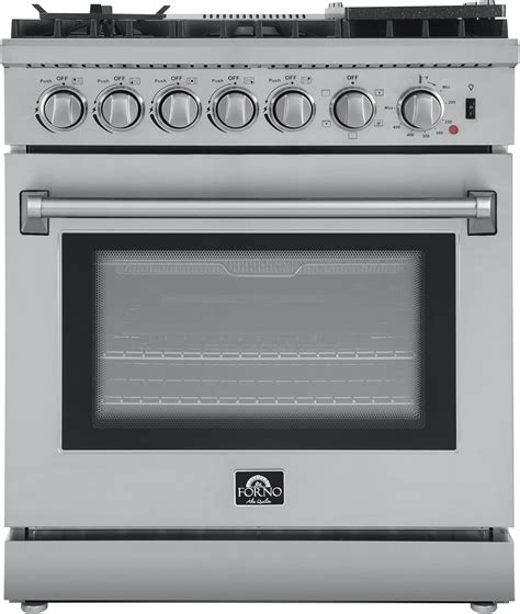 Amazon.com: FORNO Lazio Dual Fuel 30″ Inch. Gas Range Electric Oven ...