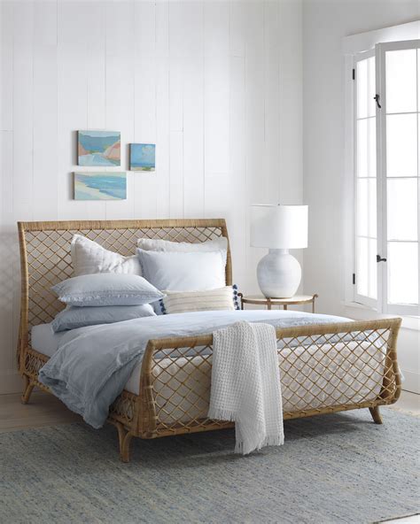 rattan-sleigh-bed-avalon-serena-lily-beach-house-style-bedroom