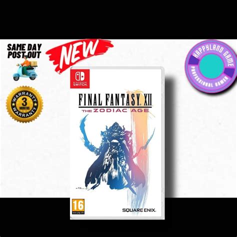 最终幻想12- Nintendo Switch Final Fantasy XII The Zodiac Age (EN/CH), Video ...