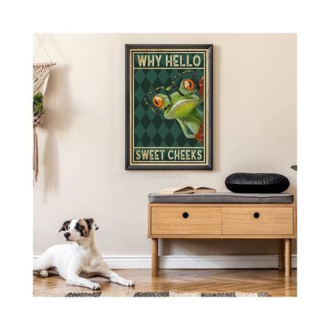 Frog Picture Wall Art Frog Poster Painting Animal | Ubuy India