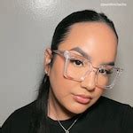 Khadra Square Crystal Glasses | Zeelool Glasses