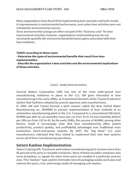 Lean Case Study Examples 的图像结果