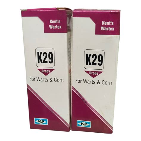 Kent's K29 Drops For Warts & Corn 30ML | Homeopathic Wart & Corn Relief ...